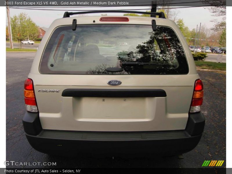 Gold Ash Metallic / Medium Dark Pebble 2003 Ford Escape XLS V6 4WD