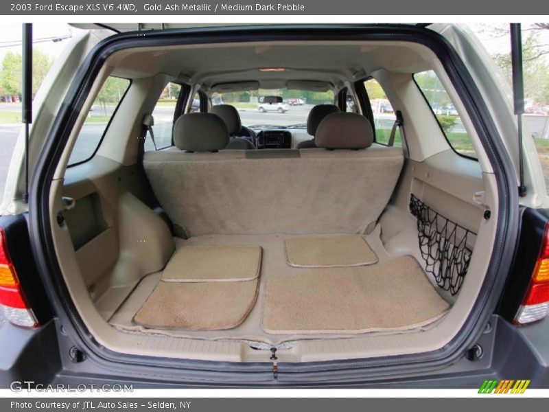 Gold Ash Metallic / Medium Dark Pebble 2003 Ford Escape XLS V6 4WD