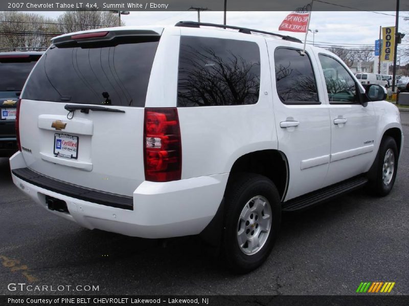 Summit White / Ebony 2007 Chevrolet Tahoe LT 4x4