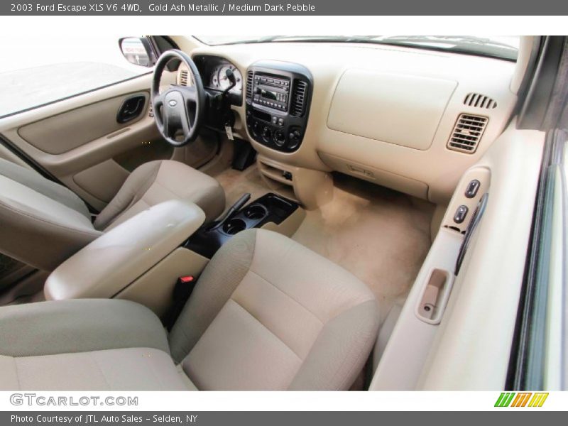 Gold Ash Metallic / Medium Dark Pebble 2003 Ford Escape XLS V6 4WD
