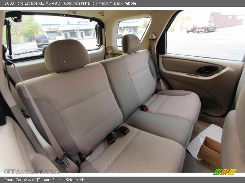 Gold Ash Metallic / Medium Dark Pebble 2003 Ford Escape XLS V6 4WD
