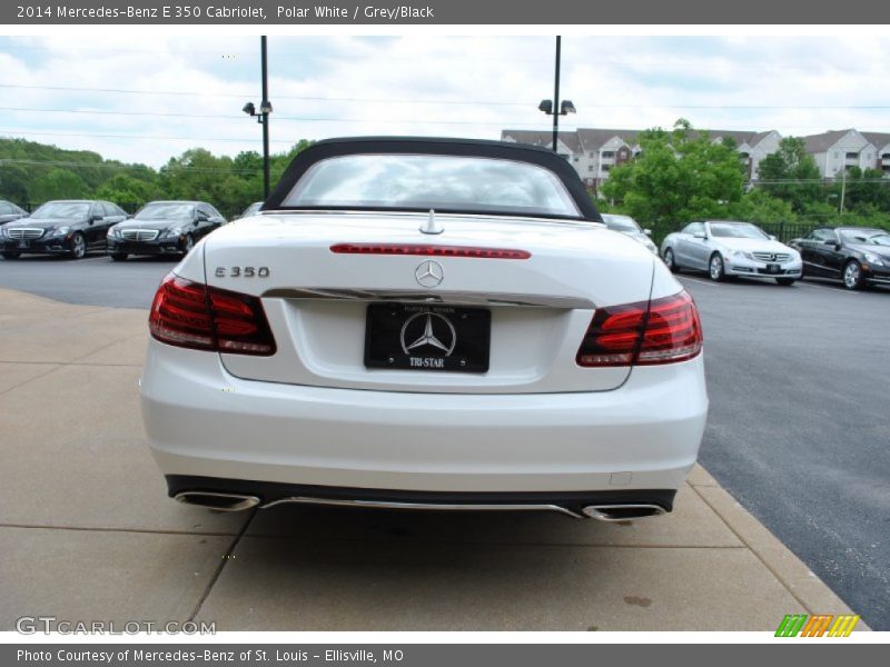 Polar White / Grey/Black 2014 Mercedes-Benz E 350 Cabriolet