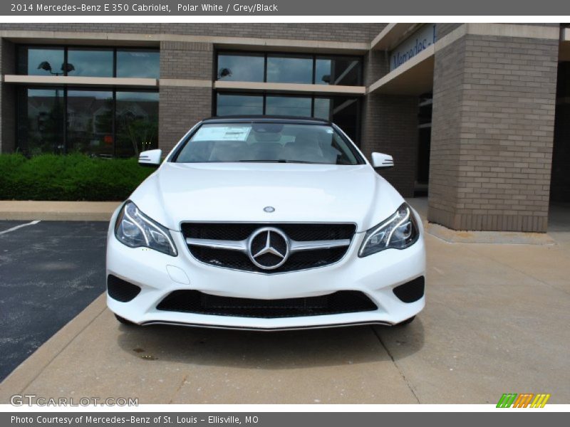 Polar White / Grey/Black 2014 Mercedes-Benz E 350 Cabriolet