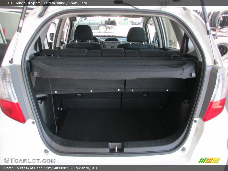 Taffeta White / Sport Black 2010 Honda Fit Sport