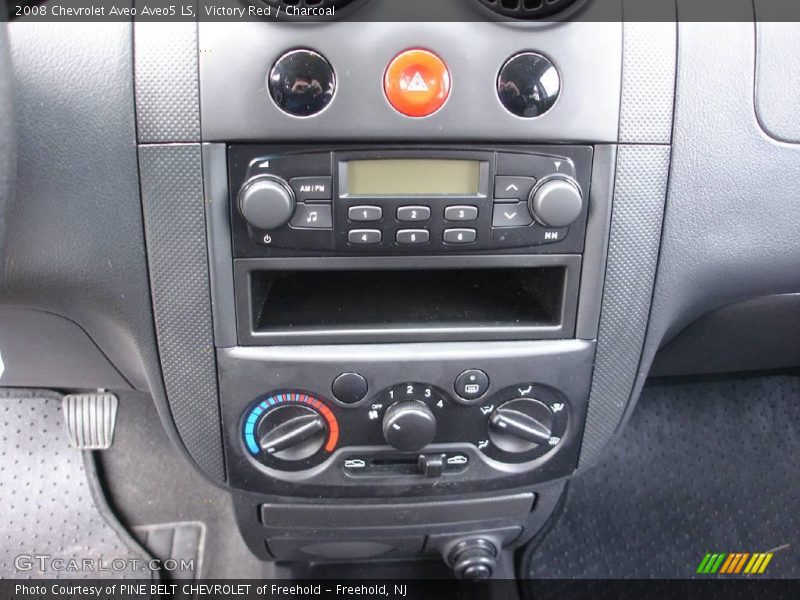 Victory Red / Charcoal 2008 Chevrolet Aveo Aveo5 LS