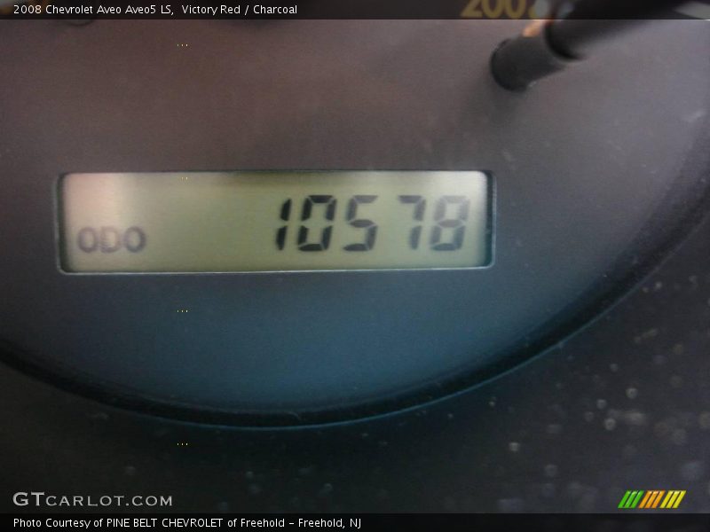 Victory Red / Charcoal 2008 Chevrolet Aveo Aveo5 LS