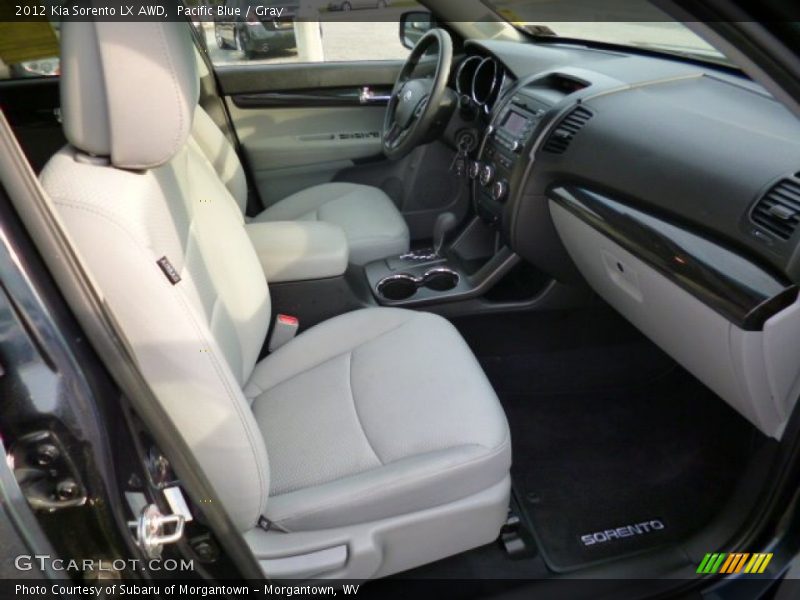 Pacific Blue / Gray 2012 Kia Sorento LX AWD