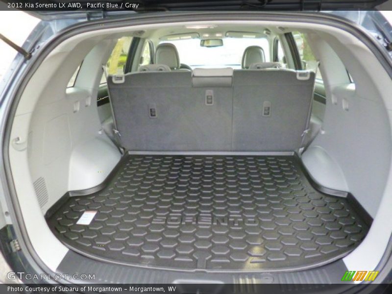 Pacific Blue / Gray 2012 Kia Sorento LX AWD