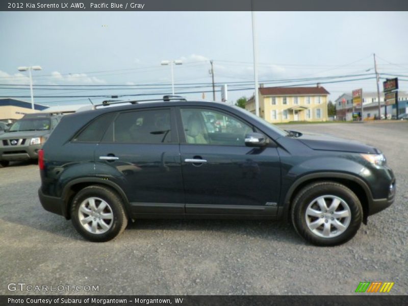 Pacific Blue / Gray 2012 Kia Sorento LX AWD