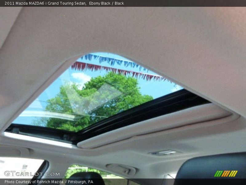 Ebony Black / Black 2011 Mazda MAZDA6 i Grand Touring Sedan