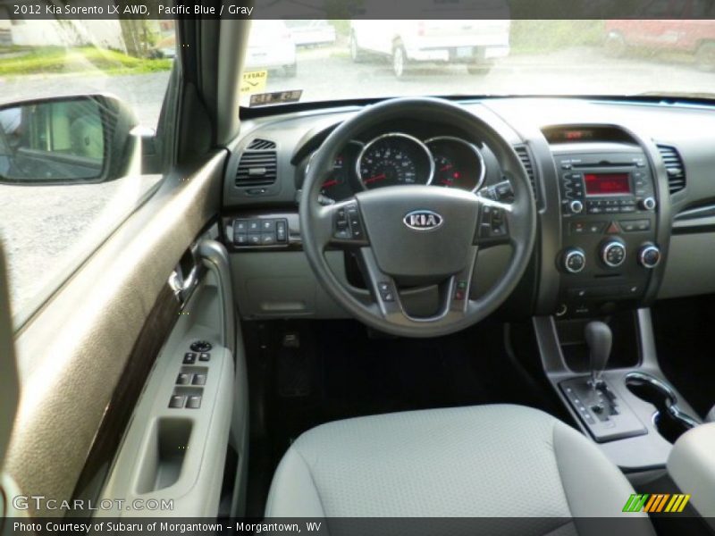 Pacific Blue / Gray 2012 Kia Sorento LX AWD