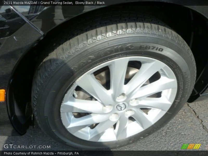 Ebony Black / Black 2011 Mazda MAZDA6 i Grand Touring Sedan