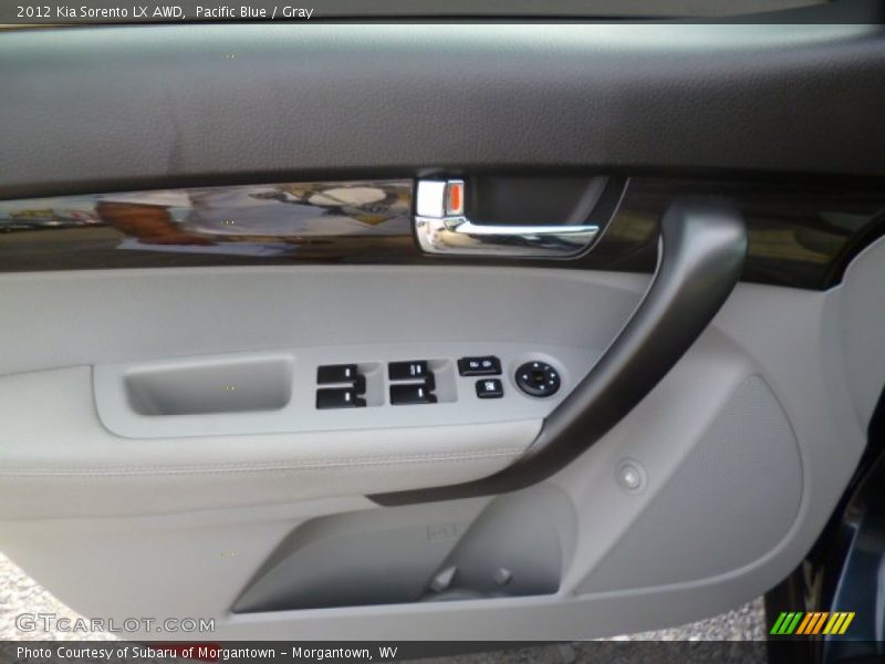 Pacific Blue / Gray 2012 Kia Sorento LX AWD