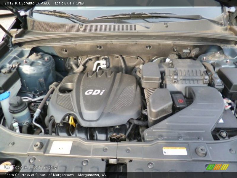 Pacific Blue / Gray 2012 Kia Sorento LX AWD