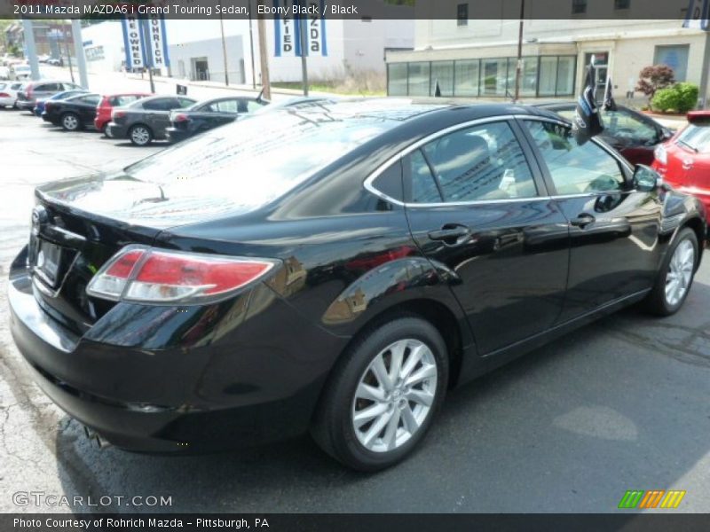 Ebony Black / Black 2011 Mazda MAZDA6 i Grand Touring Sedan