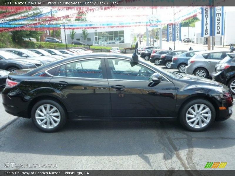 Ebony Black / Black 2011 Mazda MAZDA6 i Grand Touring Sedan