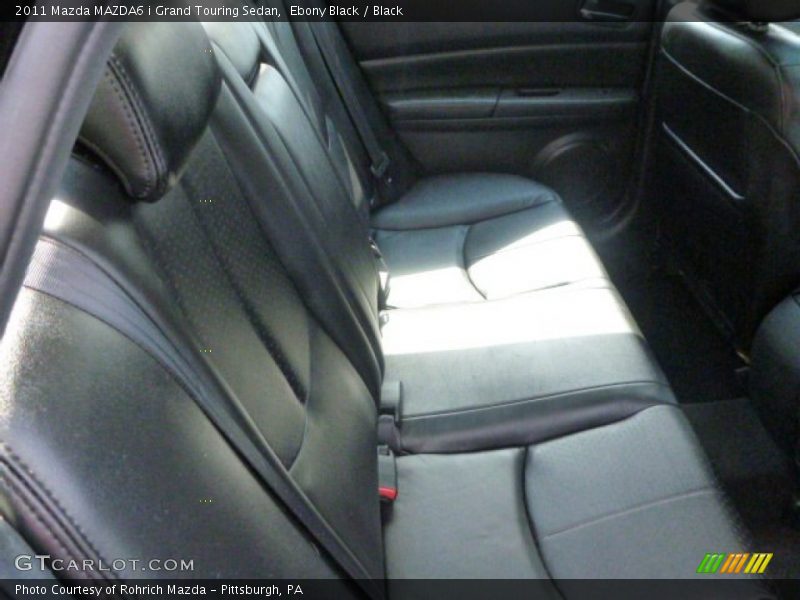 Ebony Black / Black 2011 Mazda MAZDA6 i Grand Touring Sedan
