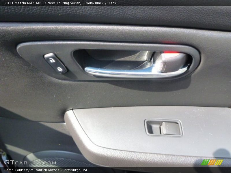 Ebony Black / Black 2011 Mazda MAZDA6 i Grand Touring Sedan