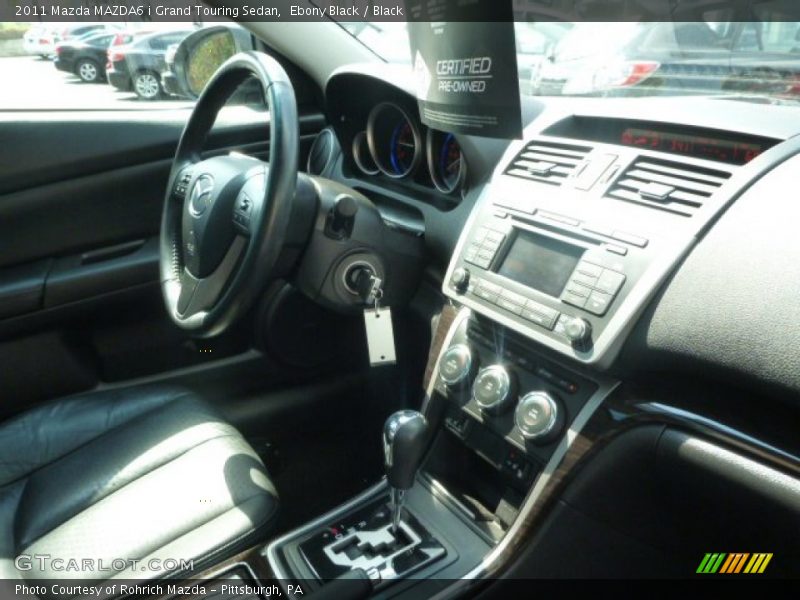 Ebony Black / Black 2011 Mazda MAZDA6 i Grand Touring Sedan