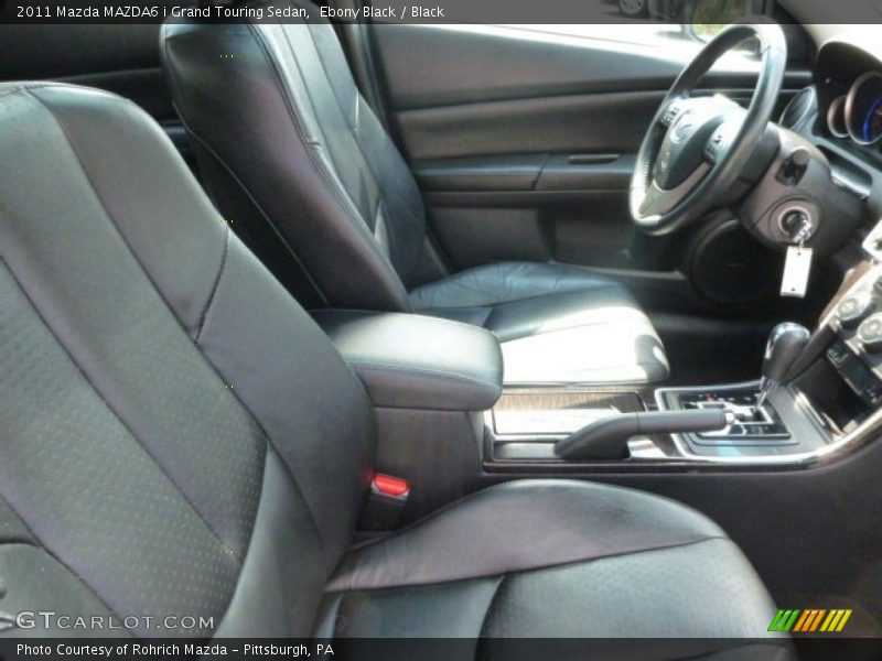 Ebony Black / Black 2011 Mazda MAZDA6 i Grand Touring Sedan