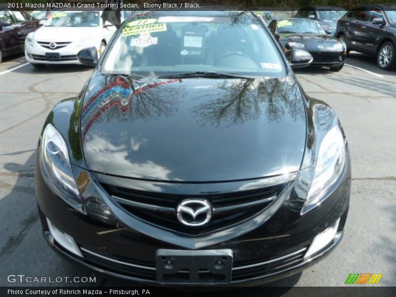 Ebony Black / Black 2011 Mazda MAZDA6 i Grand Touring Sedan