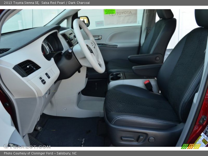 Salsa Red Pearl / Dark Charcoal 2013 Toyota Sienna SE