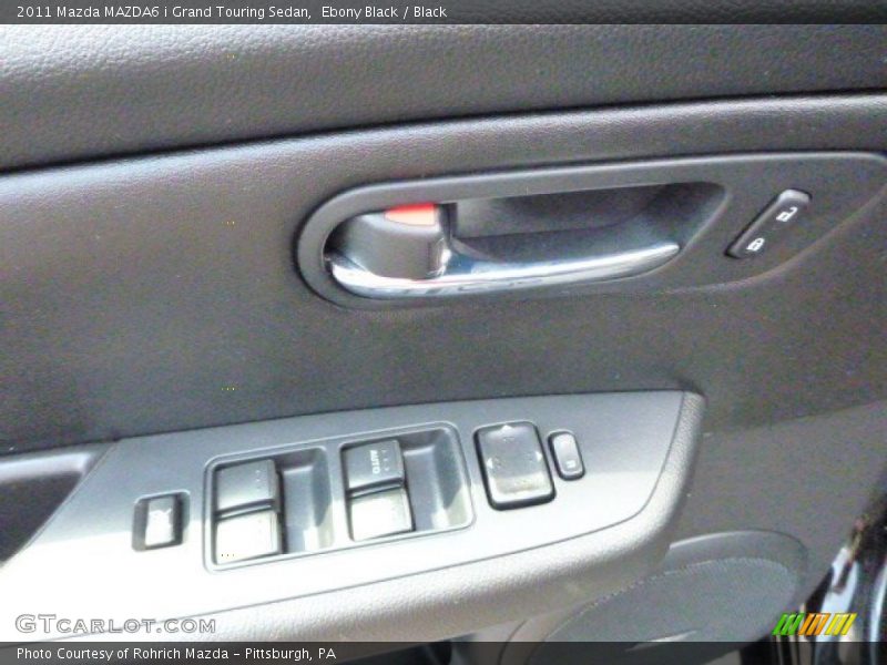 Ebony Black / Black 2011 Mazda MAZDA6 i Grand Touring Sedan