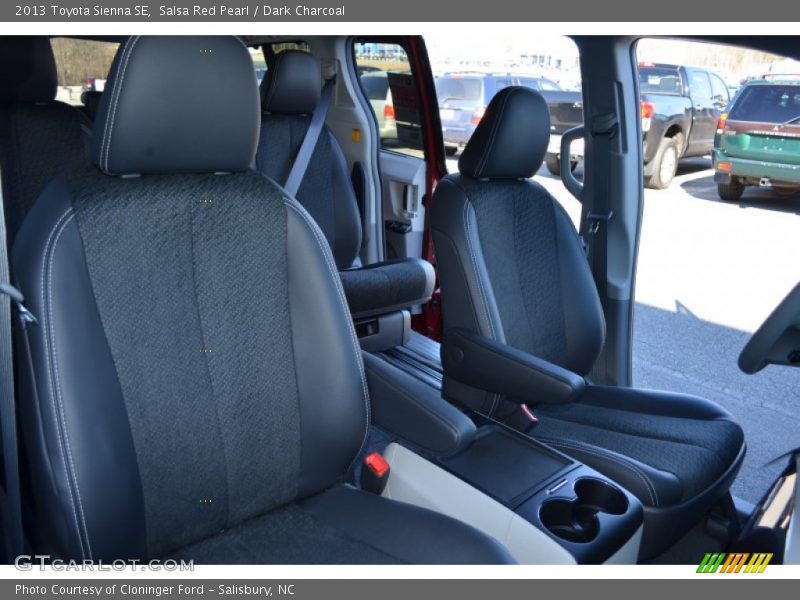 Salsa Red Pearl / Dark Charcoal 2013 Toyota Sienna SE