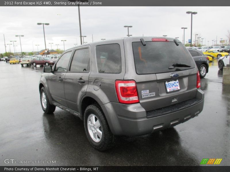 Sterling Gray Metallic / Stone 2012 Ford Escape XLS 4WD