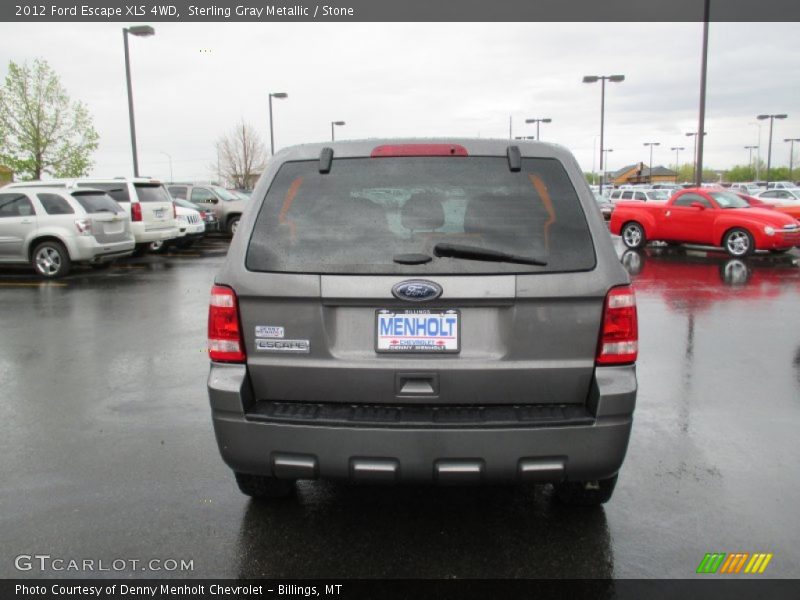 Sterling Gray Metallic / Stone 2012 Ford Escape XLS 4WD