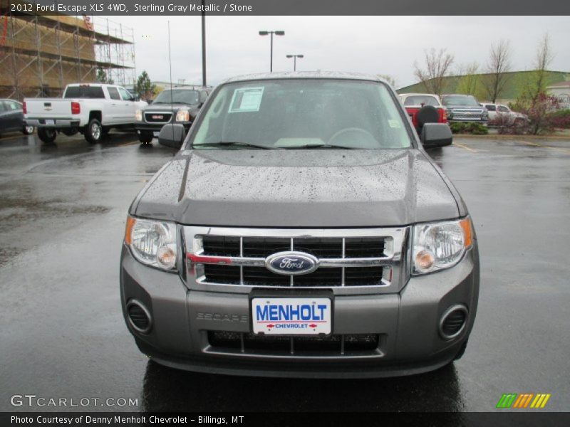 Sterling Gray Metallic / Stone 2012 Ford Escape XLS 4WD