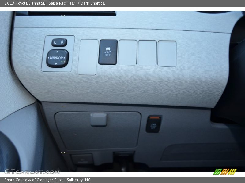 Salsa Red Pearl / Dark Charcoal 2013 Toyota Sienna SE