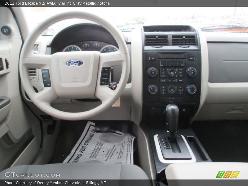 Sterling Gray Metallic / Stone 2012 Ford Escape XLS 4WD