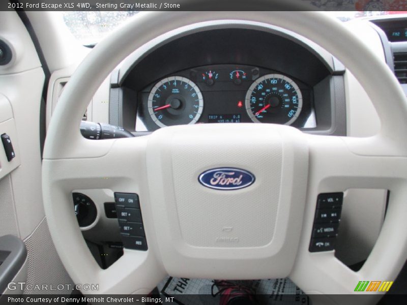 Sterling Gray Metallic / Stone 2012 Ford Escape XLS 4WD