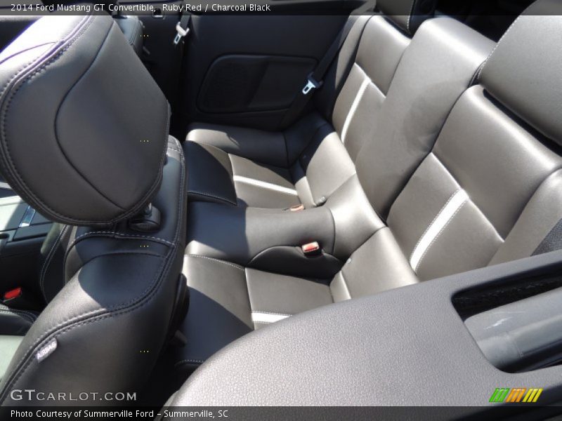 Ruby Red / Charcoal Black 2014 Ford Mustang GT Convertible