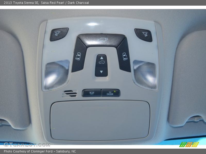 Salsa Red Pearl / Dark Charcoal 2013 Toyota Sienna SE