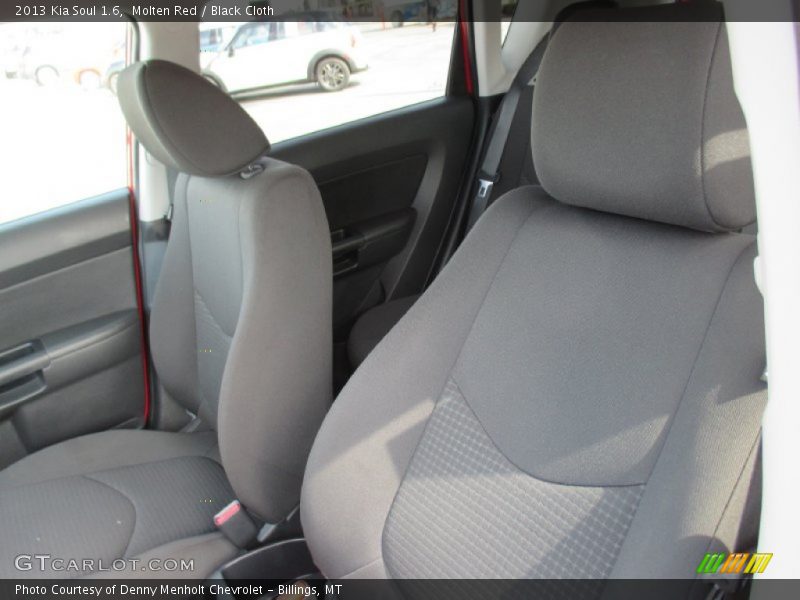 Molten Red / Black Cloth 2013 Kia Soul 1.6