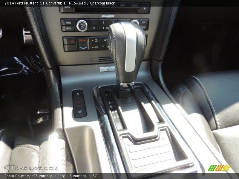Ruby Red / Charcoal Black 2014 Ford Mustang GT Convertible