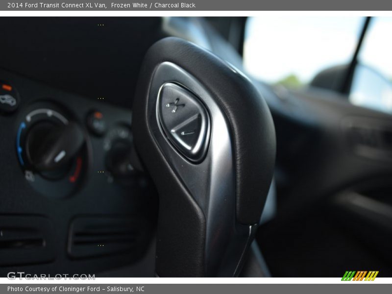 Frozen White / Charcoal Black 2014 Ford Transit Connect XL Van