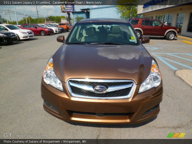 Caramel Bronze Pearl / Warm Ivory 2011 Subaru Legacy 2.5i Limited
