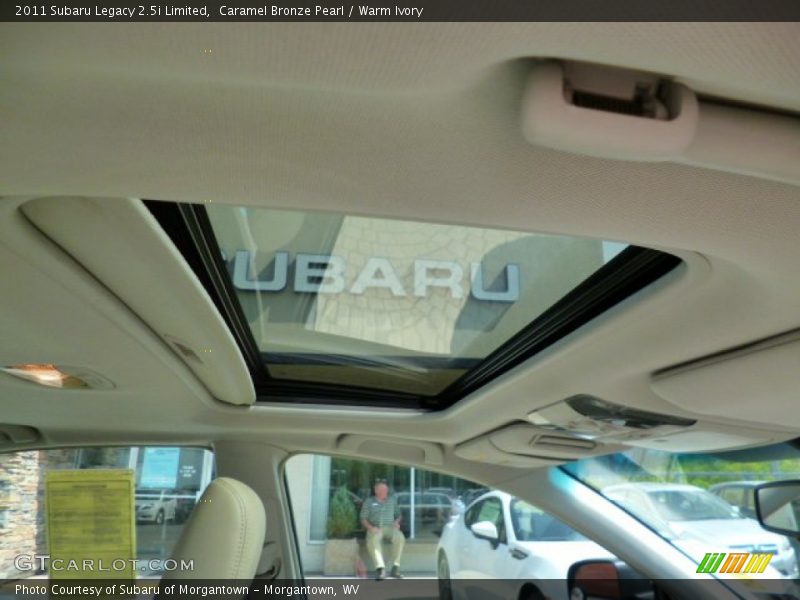 Caramel Bronze Pearl / Warm Ivory 2011 Subaru Legacy 2.5i Limited
