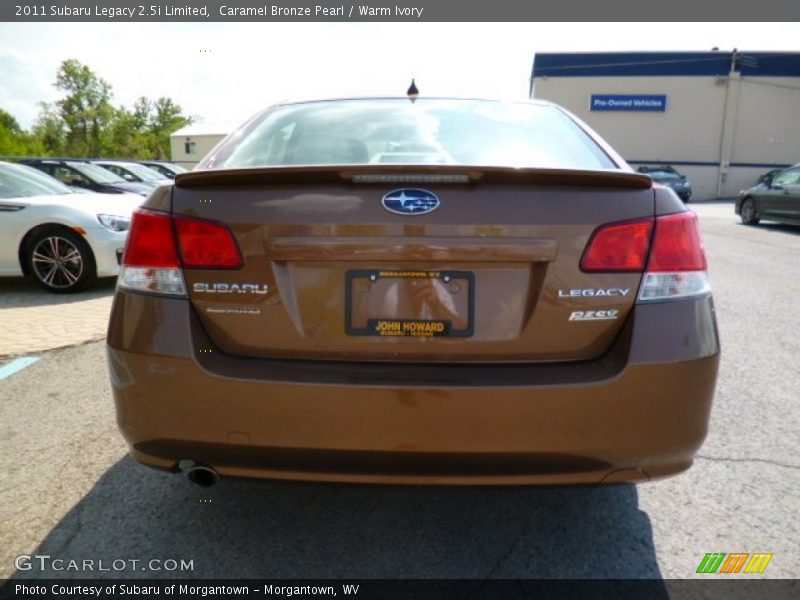 Caramel Bronze Pearl / Warm Ivory 2011 Subaru Legacy 2.5i Limited