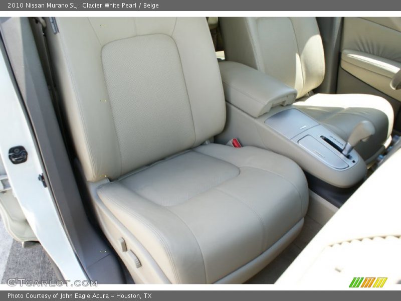 Glacier White Pearl / Beige 2010 Nissan Murano SL