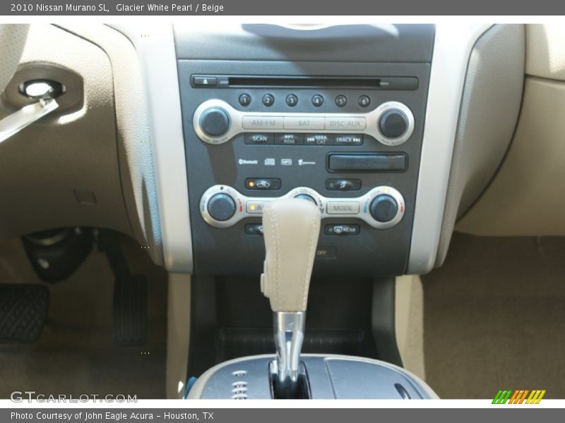Glacier White Pearl / Beige 2010 Nissan Murano SL