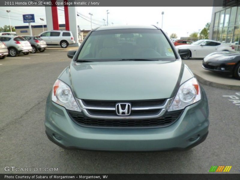 Opal Sage Metallic / Ivory 2011 Honda CR-V SE 4WD