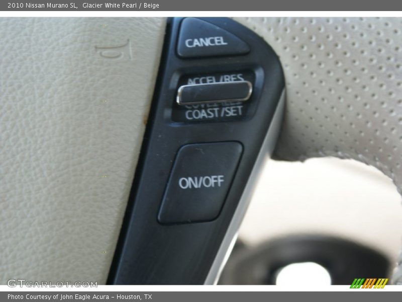 Glacier White Pearl / Beige 2010 Nissan Murano SL