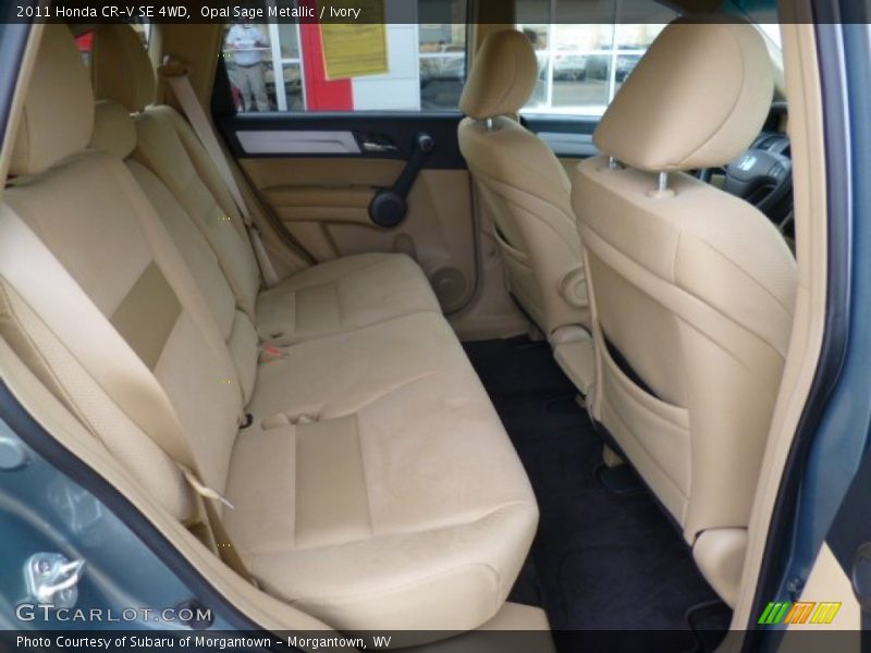 Opal Sage Metallic / Ivory 2011 Honda CR-V SE 4WD