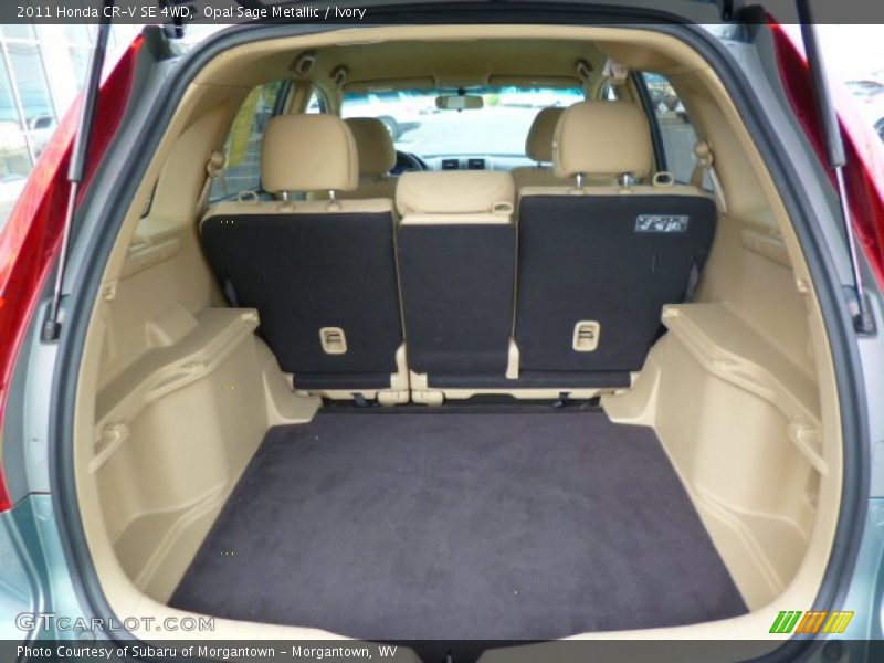 Opal Sage Metallic / Ivory 2011 Honda CR-V SE 4WD