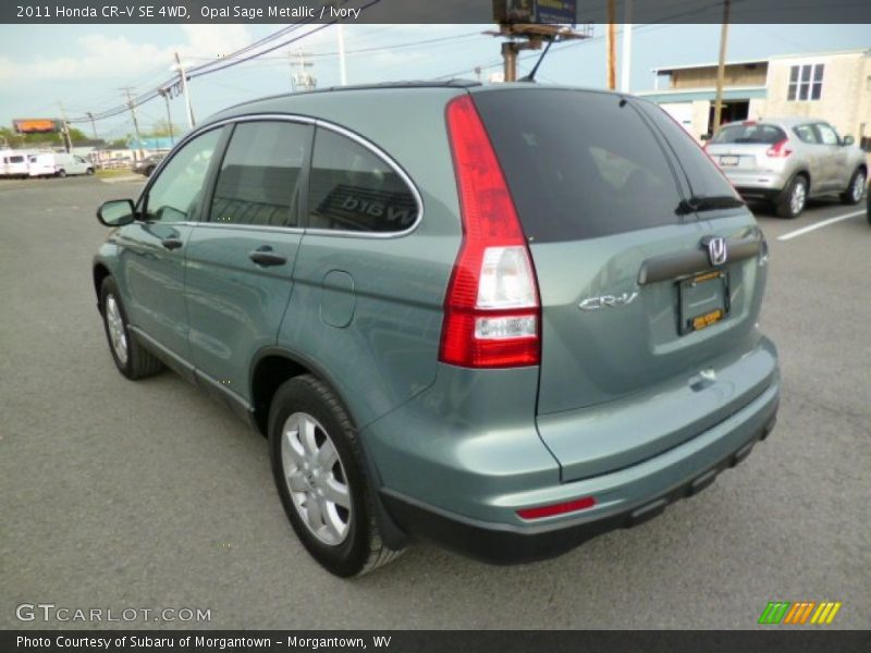 Opal Sage Metallic / Ivory 2011 Honda CR-V SE 4WD