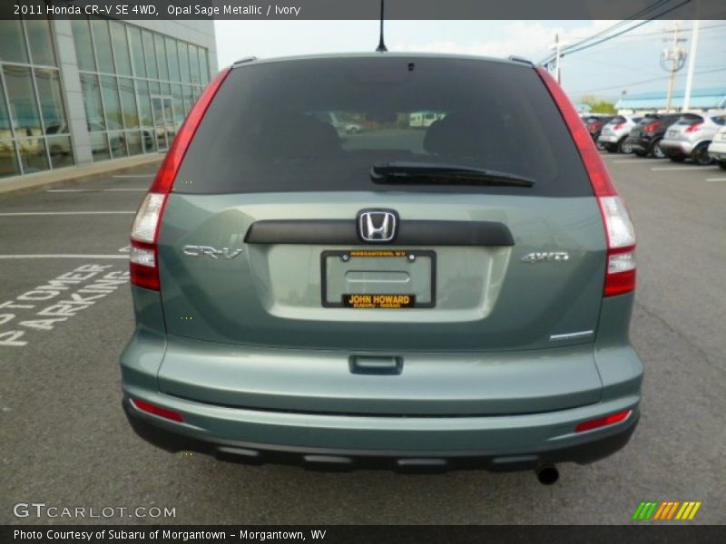 Opal Sage Metallic / Ivory 2011 Honda CR-V SE 4WD